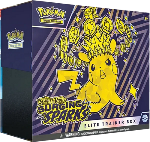 Pokemon TCG: Surging Sparks Elite Trainer Box