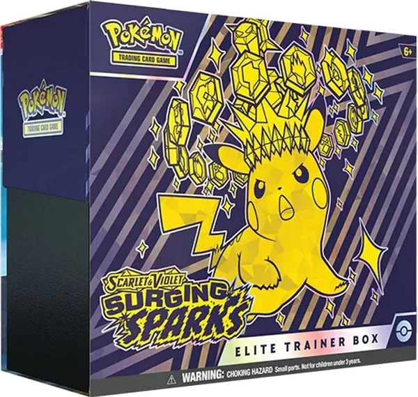 Load image into Gallery viewer, Pokemon TCG: Surging Sparks Elite Trainer Box
