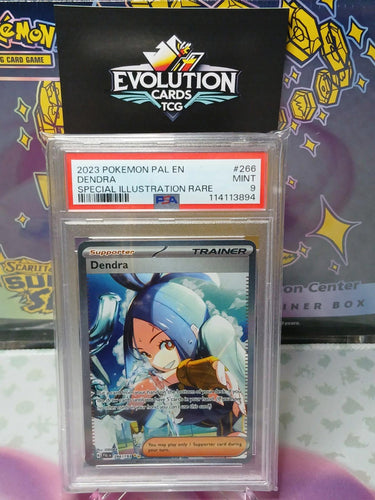 Pokemon TCG Dendra 266/193 Paldea Evolved -  PSA 9