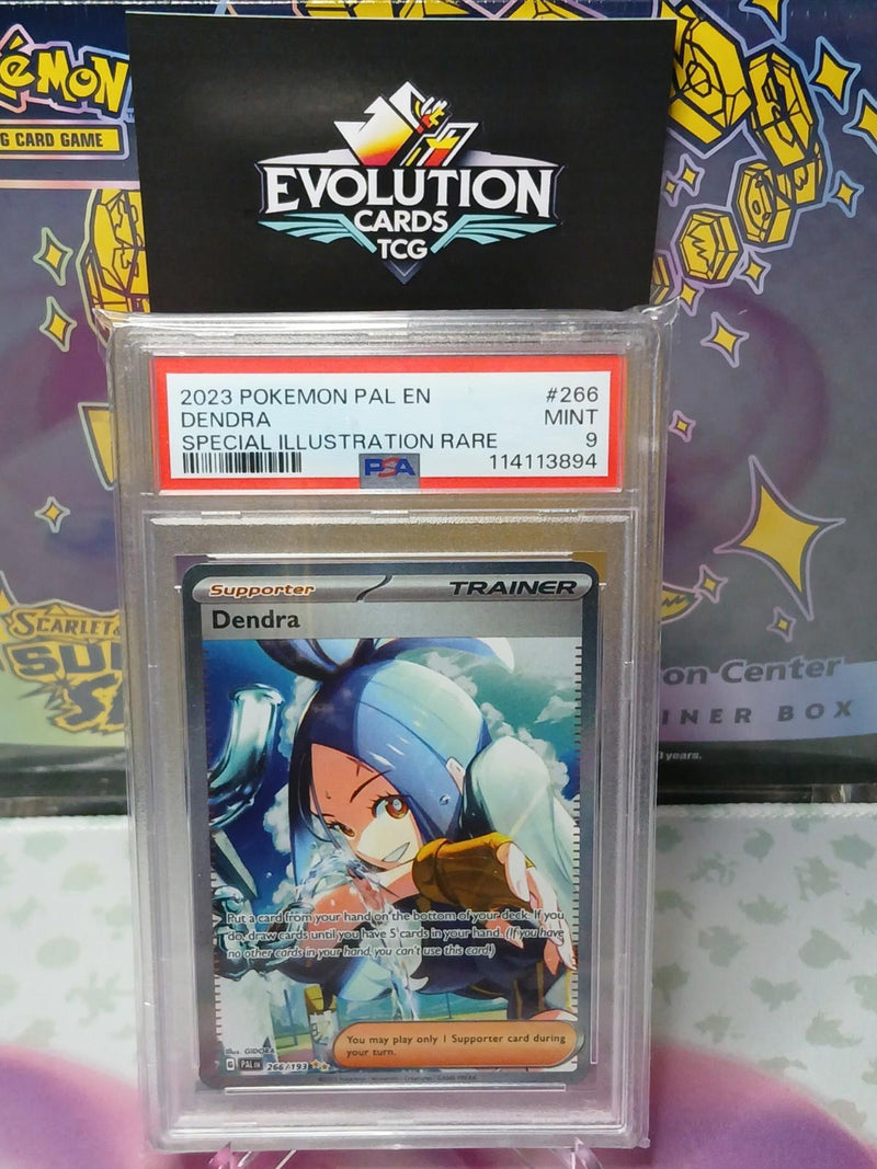 Load image into Gallery viewer, Pokemon TCG Dendra 266/193 Paldea Evolved -  PSA 9
