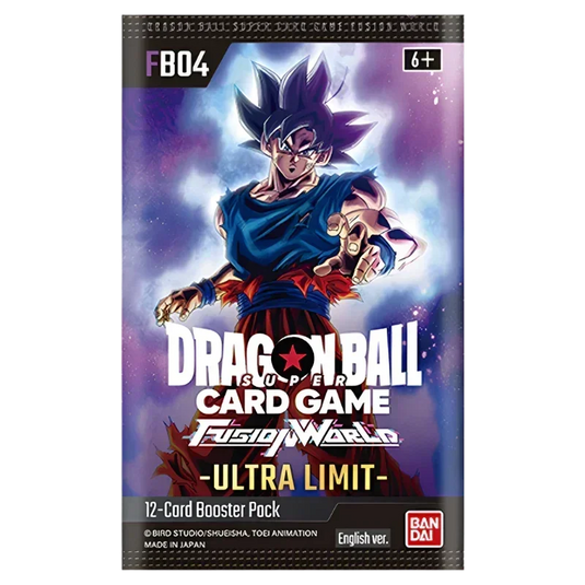 Dragon Ball Super CG Fusion World - Ultra Limit (FB04) - Booster Box (24x Packs)
