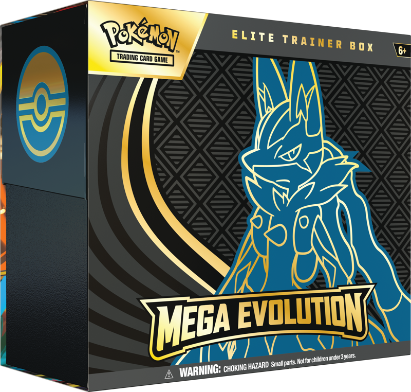 Load image into Gallery viewer, Pokemon TCG: Mega Evolution Elite Trainer Box (Lucario) (Pre-Order)
