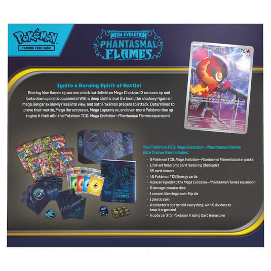 Pokemon TCG: Phantasmal Flames Elite Trainer Box