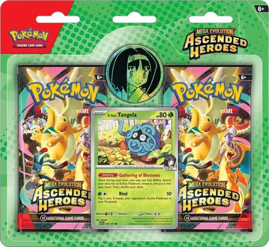 Pokemon TCG - Mega Evolution Ascended Heroes Blister Collection (Erika)