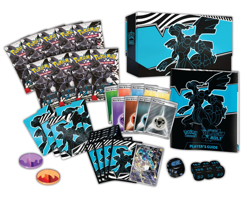 Load image into Gallery viewer, Pokemon - Scarlet &amp; Violet 10.5 - Black Bolt Elite Trainer Box
