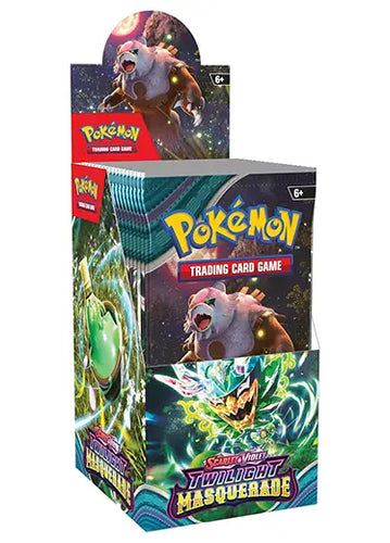 Pokemon TCG: Twilight Masquerade - Half Booster Box (18 Packs)