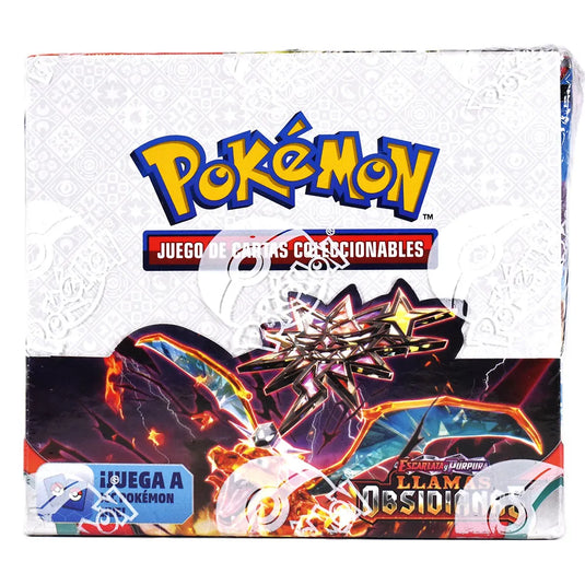 Pokemon TCG Scarlet & Violet Obsidian Flames Booster Box Spanish (36 packs)