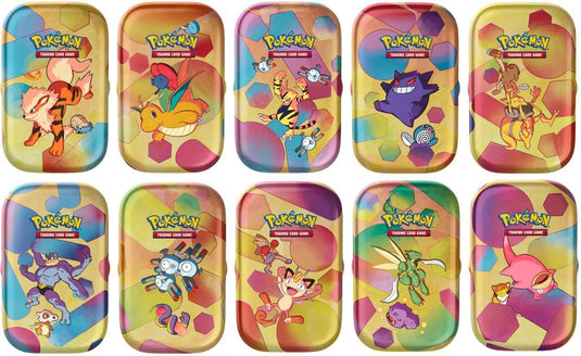 Pokemon TCG: 151 - Mini Tins x10 Sealed Case