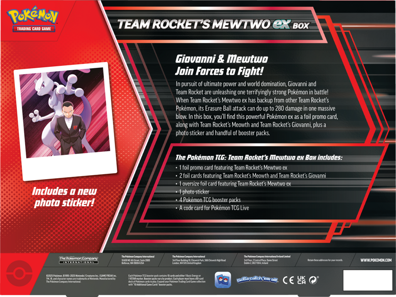 Load image into Gallery viewer, Pokemon TCG: Team Rocket&#39;s Mewtwo ex Box
