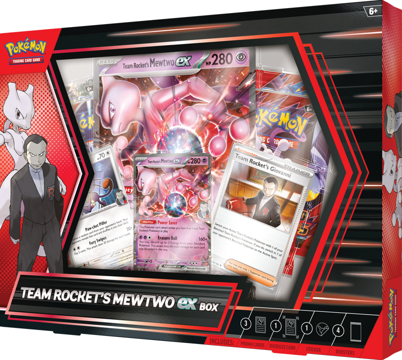 Load image into Gallery viewer, Pokemon TCG: Team Rocket&#39;s Mewtwo ex Box
