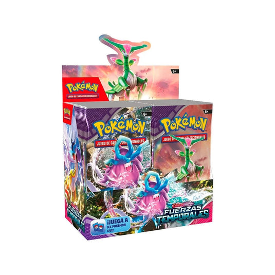 Pokemon TCG Temporal Forces Booster Box Spanish Scarlet & Violet (36 packs)