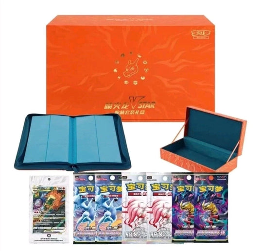 S-Chinese Pokémon TCG- Charizard V-Star Battle Set Gift Box