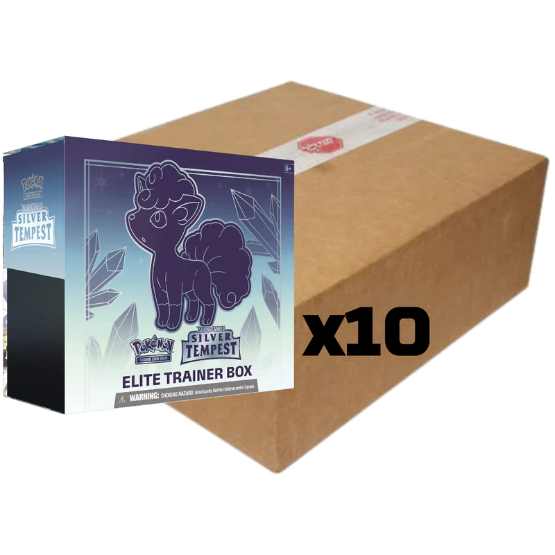 Load image into Gallery viewer, Pokemon TCG Sliver Tempest Elite Trainer Box Selaed Case
