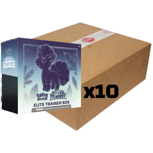 Pokemon TCG Sliver Tempest Elite Trainer Box Selaed Case