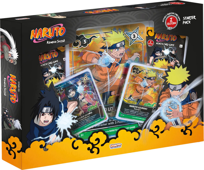 Load image into Gallery viewer, Naruto Mythos TCG - Set 01 - Konoha Shido - Starter Pack (1st Edition)
