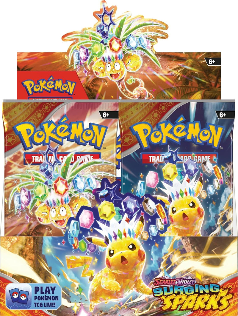Load image into Gallery viewer, Pokemon TCG: Surging Sparks - Booster Box (36 Packs)
