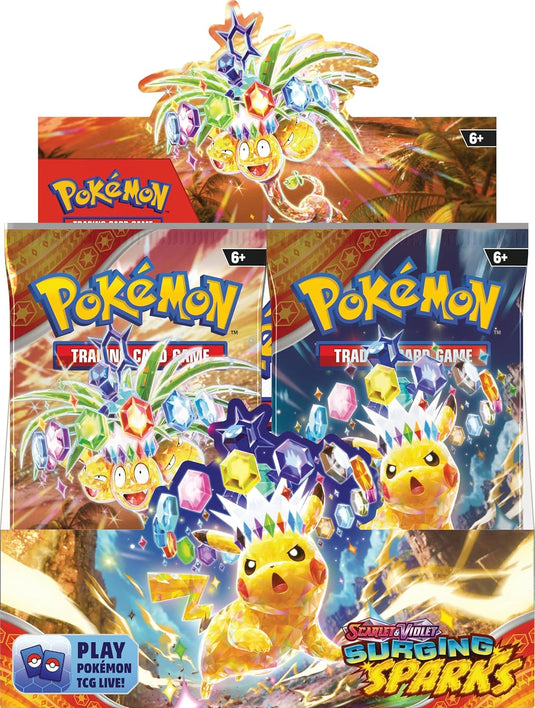 Pokemon TCG: Surging Sparks - Booster Box (36 Packs)