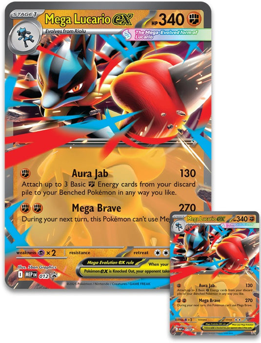 Pokemon TCG Mega Lucario ex Figure Collection